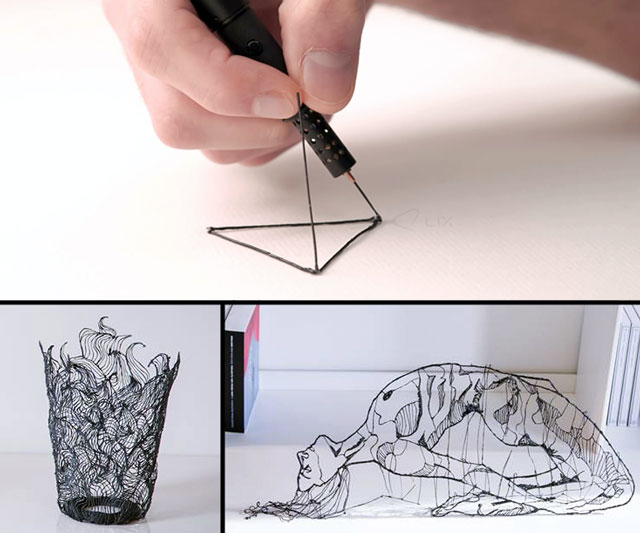 Conheça "Lix" uma impressora 3D em formato de caneta com qualidade profissional